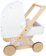 Drewniany biały wózek dla lalek Little Button Small Foot